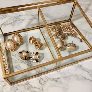 4 pairs of Vintage earrings